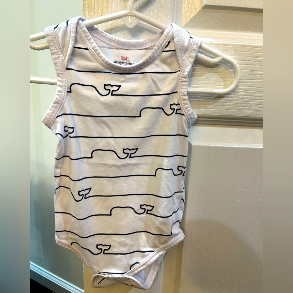 Vineyard Vines sleeveless onesie. 0-3 months